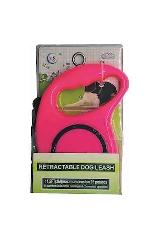 Retractable Dog Leash Kedi-Köpek Gezdirme Tasması 3m