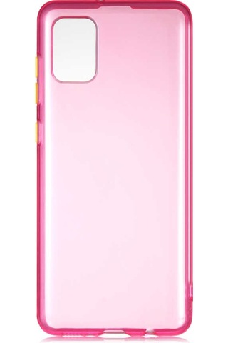 Samsung Uyumlu Galaxy A31 Kılıf Zore Bistro Kapak-Pembe
