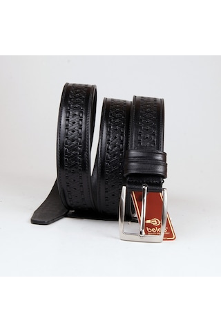 Beldekemer Ms35-03 Spor Erkek Deri Kemeri 3.5 Cm Eninde