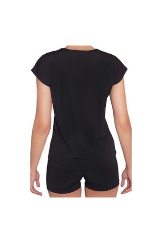Courtmax Sport Siyah T-Shirt Çok Renkli