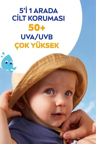 Sun Spf 50+ Bebek Ve Çocuk İçin Hassas Koruma Güneş Koruyucu Roll-on 50ml,suya Dayanıklı,hassas Cilt