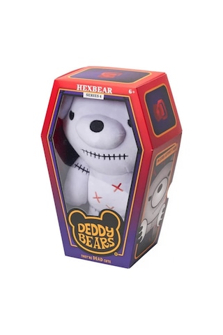 Deddy Bears Tabut Şeklinde Özel Kutulu Peluş Seri 4 32 Cm Çok Renkli