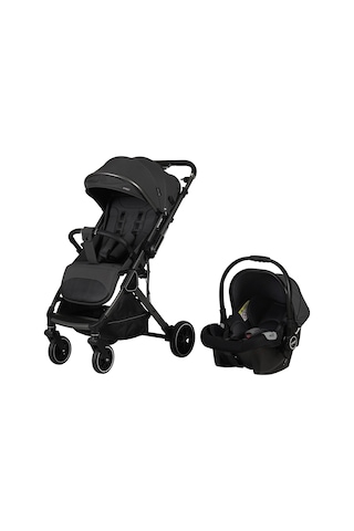 Prego Canyon Travel Sistem Bebek Arabası 2430 + 0+ Oto Koltuğu Çift Yönlü, En1888 Sertifikalı, Kompakt Katlanabilir