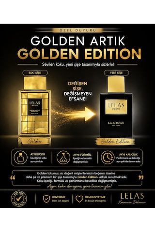 Lelas Golden Edition Kadın Erkek Parfüm Edp 85 Ml Meyvemsi Çiçeksi Odunsu Kalıcı Niş Koku - 1676 Çiçek - Oryantal Lelas Golden Edition Kadın Erkek Parfüm Edp 85 Ml Meyvemsi Çiçeksi Odunsu Kalıcı Niş Koku - 1676 Çiçek - Oryantal