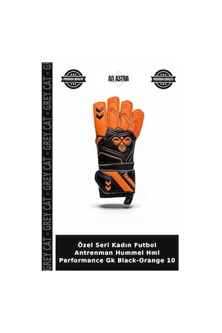 Grey Cat Özel Seri Kadın Futbol Antrenman Hummel Hml Performance Gk Black-orange 10 Çok Renkli
