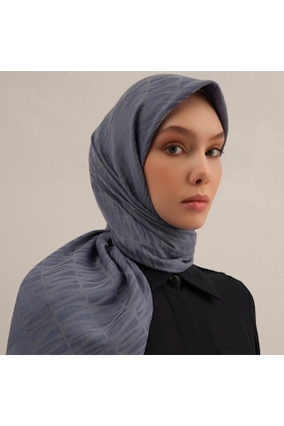 Armine E00oa0444083 26 Armine Lyocell Eşarp 3 Mavi