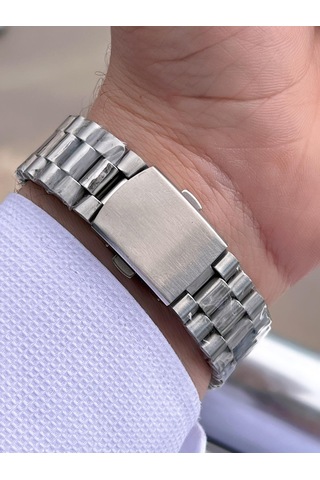 Coliseum Çelik Kordon Takvimli Kadran Kutulu Seri Erkek Kol Saati Ft.rl.8742.s5 Gri