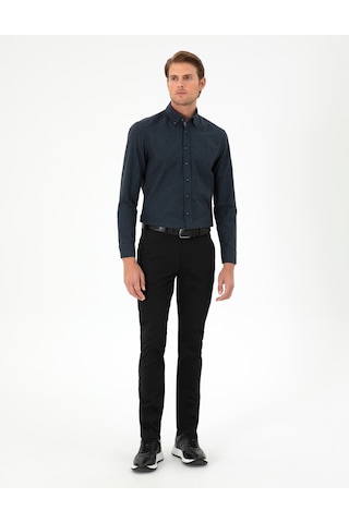 Pierre Cardin Erkek Siyah Pantolon Kanvas-chino 50292522-vr046 Siyah