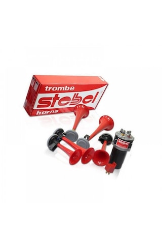 Stebel 12v Havalı Korna Baba Korna 6 Borulu