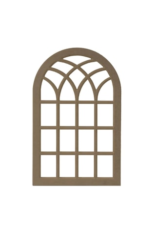 Ahşap Mdf Boyanabilir Dekoratif Duvar Aynası 3