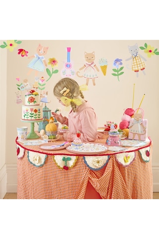 Meri Meri - Kitten Club Party Bags - Yavru Kedi Kulübü Parti Çantaları - 8 Adet Tüm Yaşlar