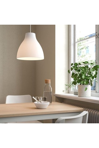 Ikea Melodı Sarkıt Lamba, Beyaz, 28 Cm