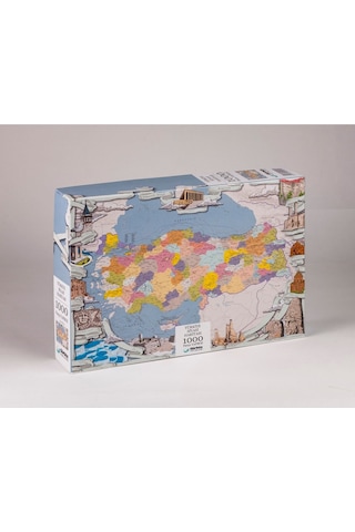 Gürbüz Yayınları Türkiye Siyasi Puzzle 1000 Parça