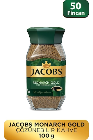 Jacobs Monarch Gold Granül Kahve Cam Kavanoz 100 G