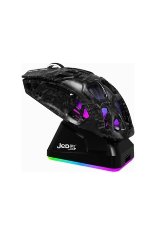 Jedel Gwh-111 Manyetik Şarjlı Bt+2.4ghz 12000 Dpi Ultra Hafif Şarjlı Kablosuz Oyuncu Mouse Oyuncu Faresi Diğer