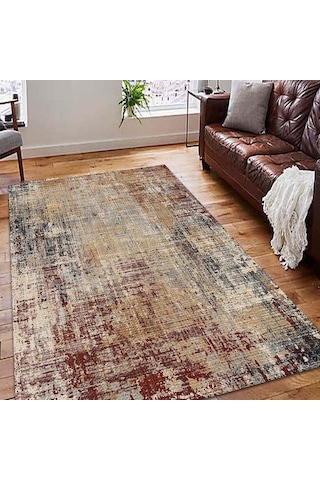 Kadife Kaymaz Pamuk Tabanlı Yıkanabilir Antibakteriyel Oval Çocuk Halısı 160x230