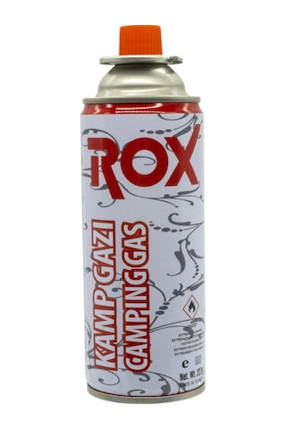 Rox Valfli Basınçlı Kamp Kartuşu 227 Gram Çok Renkli