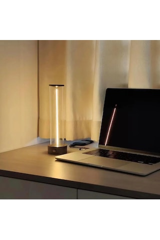 Monozone Manyetik Masa Lambası Abajur Şarjlı Modern Okuma Işığı