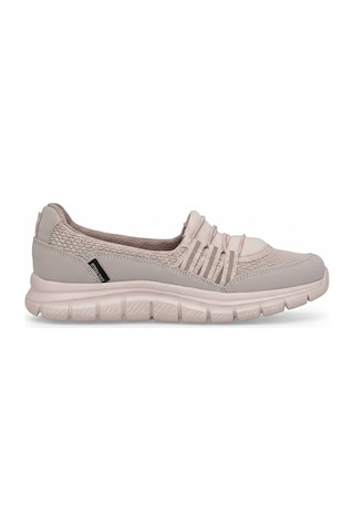 King Paolo K5226 Familia Kadın Memory Foam Casual Ayakkabısı Bej Bej
