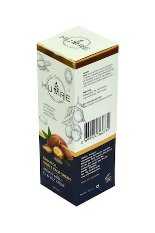 Humre Argan Yağlı E Vitaminli El ve Yüz Kremi 150 ML
