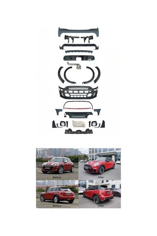 Cooper F55 İçin 4 Kapı Jcw Uyumlu Yedek Parça Body Kit - Makya