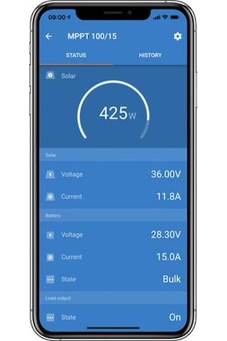 Victron SmartSolar MPPT 100/50 Solar Şarj Cihazı (Dahili Bluetooth)