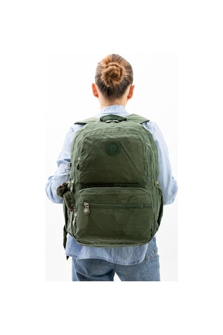 Baginn Kadın Sırt Çantası Hafif Kumaş Çok Cepli Kabin Boy Seyahat Çantası 43 30 Cm 001