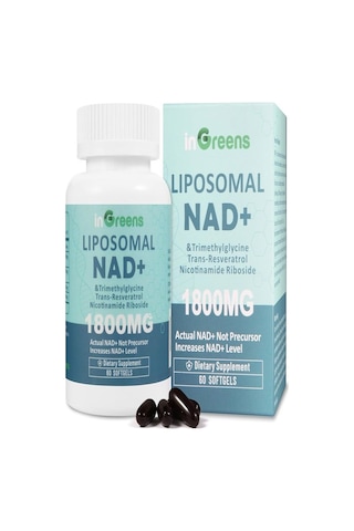 İn Greens Liposomal Nad 1800 Mg 60 Softgel