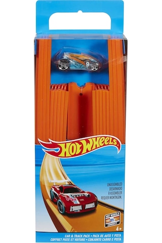 Hot Wheels Track Builder Araba ve Pist Seti BHT77