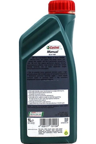 Manual Gl-4 140 1 Lt Manuel Transmisyon Yağı