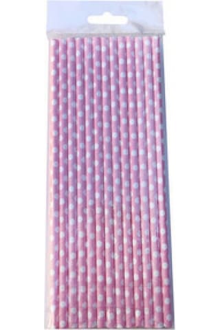 Pipet Puantiyeli Karton Pembe Pk:25 +3