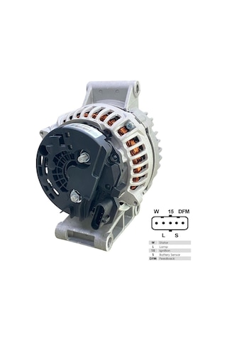 24v Alternatör Dinamo 150 A 5 Fiş Soketli W-l-15-s-dfm Mercedes Atego/actros/arocs/axor