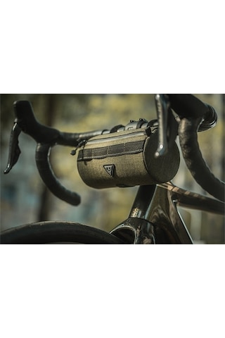 Gidon Çantası Silindir Tubular Barbag Slim Topeak Gri
