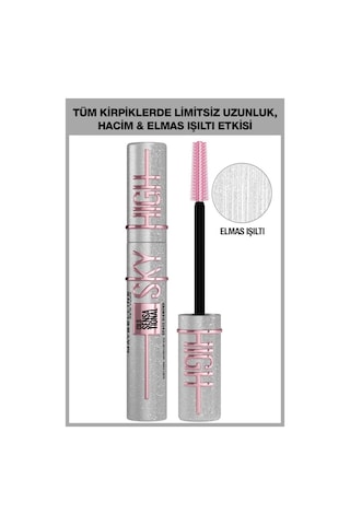 Maybelline New York Lash Sensational Sky High Space Diamond Elmas Işıltılı Maskara