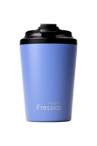 Made By Fressko Camino Yeniden Kullanılabilir Kahve Bardağı, Yalıtımlı Termal Kupa, 340 Ml, Üzüm Moru Yeni Mor