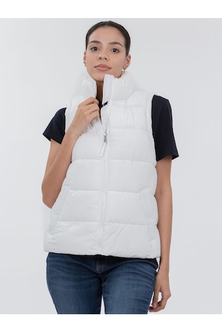Tommy Hilfiger Tommy Hılfıger Kadın Yelek Tw4mp372-wht Tw4mp372-wht Beyaz Beyaz