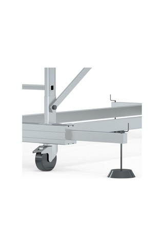 - Sky Master Tek Parçalı Alüminyum İskele Merdiven 1x3,5