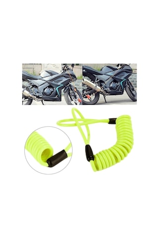 Motosiklet Disk Kilidi Hatırlatma Kablosu