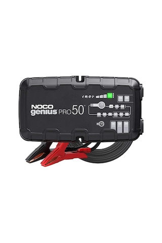 Noco Genıuspro50 6v/12v/24v 1000a Akıllı Akü Şarj Ve Akü Bakım/desülfatör/power Supply Fr Genıuspro50