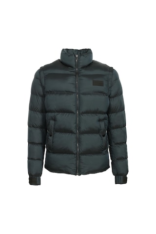 Erkek Petrol Termo Dolumlu Two Tone Rüzgar Ve Su Itici Slim Fit Mont Ncs Jeans 4990-Petrol