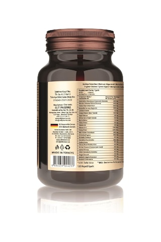 Validus Liver Milk Thistle 200 Mg Artichoke 500 Mg 120 Kapsül