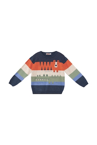 Denokids Hayvanlar Erkek Çocuk Kazak