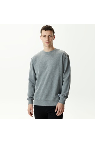Alpha Industrıes Alpha Industries Essential French Unisex Gri Sweatshirt