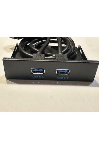 2 Port Usb 3.0 Kasa İçin Ön Panel Usb 3.0 Kasa İçin Ön Panel 3.5'' Usb 3.0 Panel