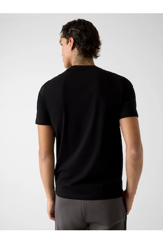 Guess Maska Bisiklet Yaka Kısa Kollu Erkek Siyah T-shirt Z6rı15ı3z14-jblk Siyah