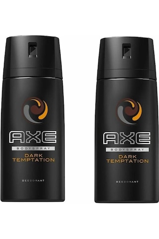 Axe Dark Temptation Erkek Sprey Deodorant 2 x 150 ML