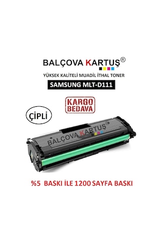 Samsung M2070Fw Yazıcı Için Mlt-D111 Çipli Uyumlu Toner