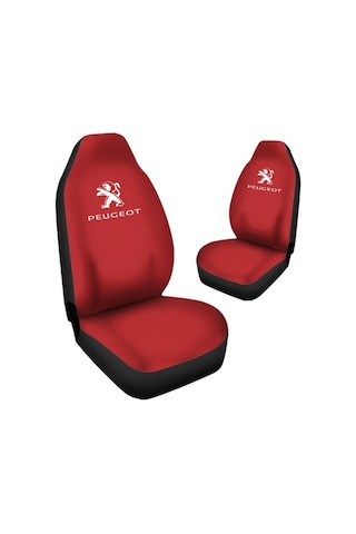 Peugeot Partner Araca Özel Oto Koltuk Kılıfı Pro - Kırmızı ( Yeni
