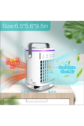 Jialan Klima Hava Soğutucu Fan Su Soğutma Fanı Klima Odası Ofis