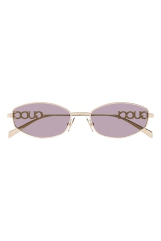Gucci Gg1802s 003 55 Kadın Güneş Gözlüğü Altın